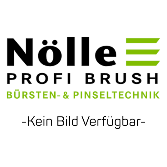 Logo für Nölle Profi Brush Bürsten- & Pinseltechnik e.K. mit "Bürsten- & Pinseltechnik" in grün, mit Hinweis auf die Skelett-Haarbürste 20 cm, 7-reihig, schwarz Kunststoff (1 Stück). "Darunter ist "-Kein Bild Verfügbar-" abgebildet.