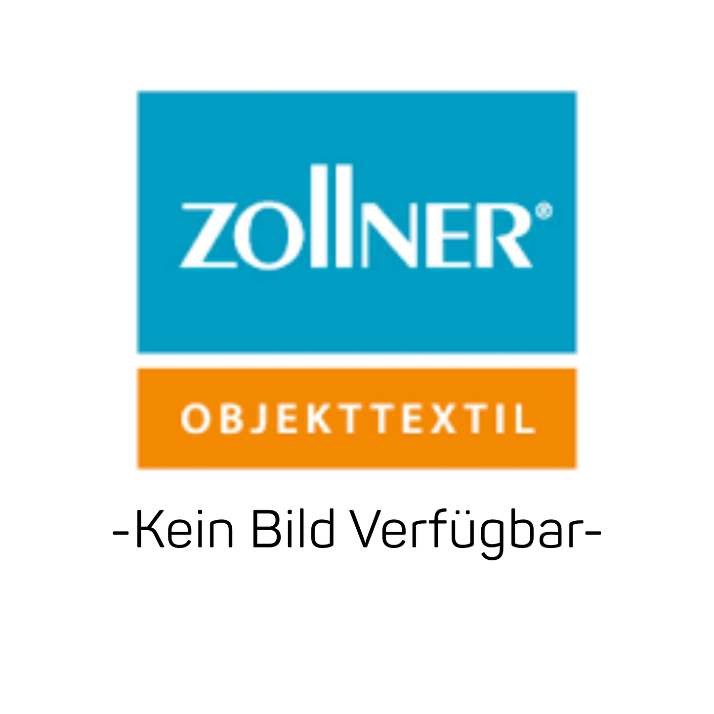 Logo van Zollner Ojekttextil GmbH met de tekst "OBJEKTTEXTIL" eronder en de Duitse tekst "Kein Bild Verfügbar", die aangeeft dat er geen afbeelding beschikbaar is voor de Zollner werkbroek Sara, 38, 001-wit (1 stuk).