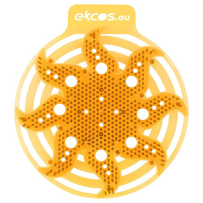 ëkcos powër screen Urinalsieb, bis 30 Tage Tropische Früchte (orange)