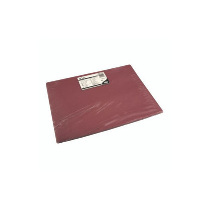 Le set de table rectangulaire en papier marron-châtaigne de la société PAPSTAR GmbH mesure 30 x 40 cm et est livré dans un emballage plastique avec une étiquette blanche et noire.