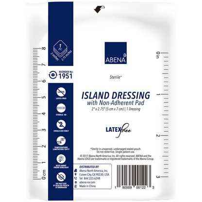 Een transparante 120L afvalzak met trekkoord (700x1010mm, 55 my) van Abena Re-Seller GmbH, verkocht in rollen van 10 zakken. De zak heeft blauwe markeringen langs de zijkanten die lijken op linialen.