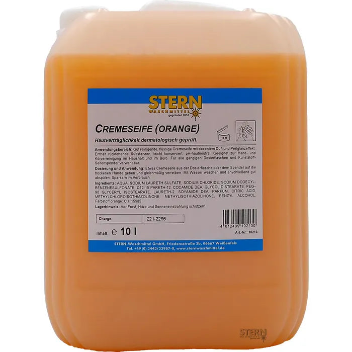 Savon crème STERN orange
