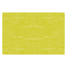 Het Duni siliconen tafelset van Duni GmbH is een rechthoekig tafelset in helder geel, met een gestructureerd, geweven ontwerp met subtiele, kruisende lijnen. Dit antislip placemat heeft afgeronde randen en is zowel stijlvol als onderhoudsvriendelijk gemaakt, waardoor het perfect is voor elke eetomgeving. Verkrijgbaar in een set van zes, elk set meet 30 x 45 cm.