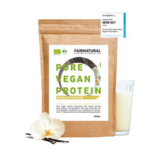 Poudre de protéine vegan bio vanille sans soja