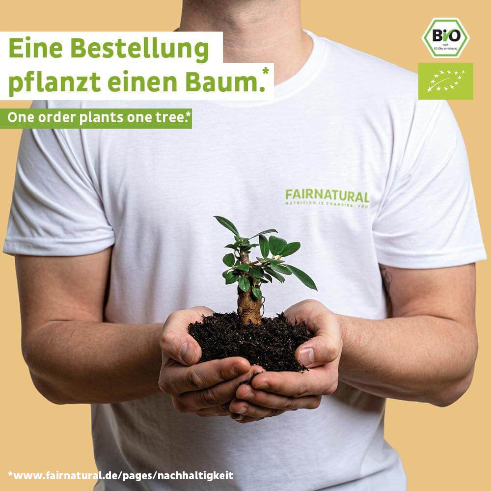 Biologisch veganistisch eiwitpoeder neutraal zonder soja