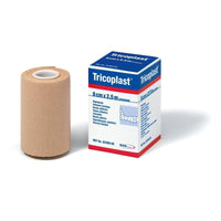 Tricoplast, in de lengte en breedte rekbare zelfklevende band, 2,5 m x 10 cm
