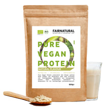 Poudre de protéine vegan bio neutre sans soja