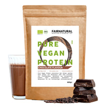 Biologische vegan eiwitpoeder chocolade zonder soja