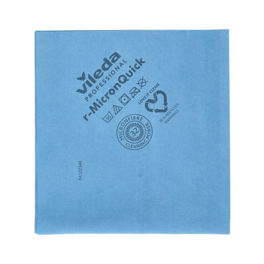 Vileda Professional R-Nanotech Micron MicroFiber Reinigingsdoek geel-38x40 cm | Pack (5 stuks)