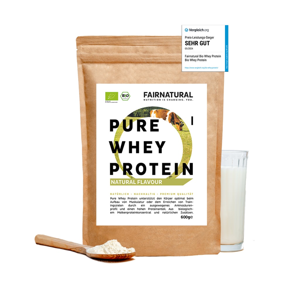 Biologisch Whey Protein Poeder Neutraal