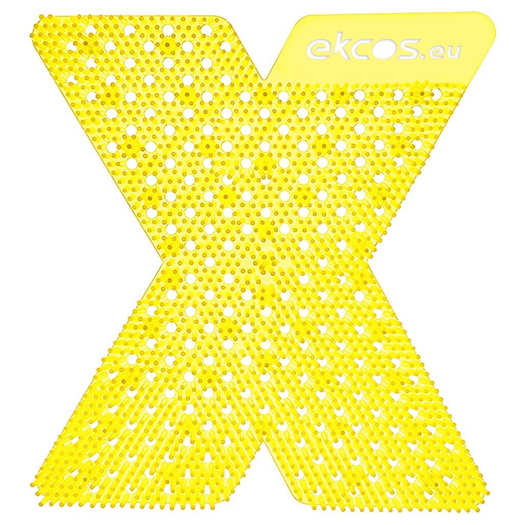 ëkcos xcrën HD 60+ Urinalsieb Zitrone (gelb)