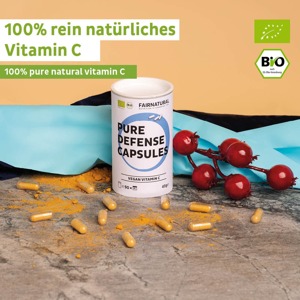 Biologische vitamine C-capsules
