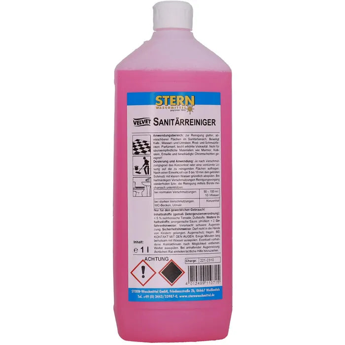 Nettoyant Sanitaire Velours | Bouteille (1L)