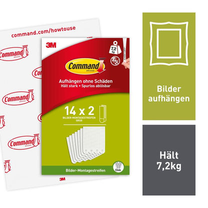 3M™ Command™ montagestrips voor afbeeldingen