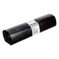Deiss afvalzakken van gerecycled LDPE, 240 liter, 1000x1250x0,06 mm, zwart | Rol (10 stuks)