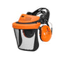 3M™ hoofddekselcombinatie, bosbouw, oranje, G500V5CH510-OR | Pak (1 stuk)