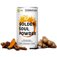 Lait en poudre doré biologique
