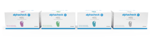 Lancette de sécurité pour incision du talon Alphacheck