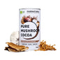 Biologisch paddenstoelen-cacaopoeder