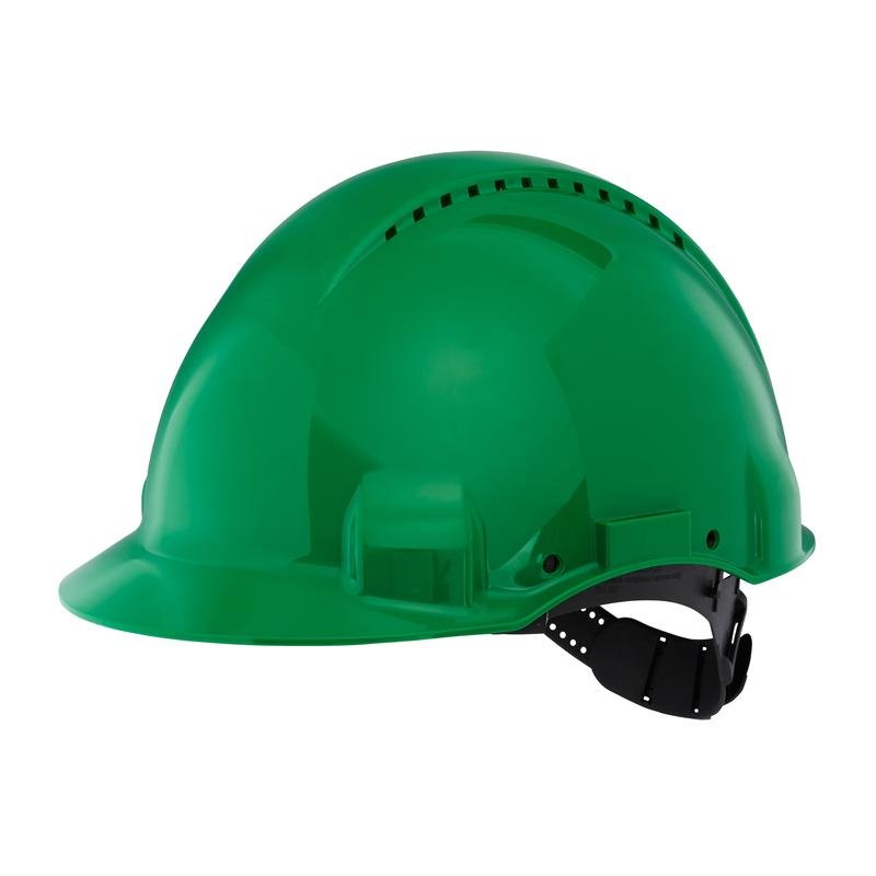3M™ G3000CUV-veiligheidshelm met uvicator en pinlock-sluiting - geventileerd