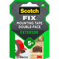Ruban de montage extérieur double face Scotch-FIX™ 411-1915-P, 19 mm x 1,5 m, 1 rouleau/paquet | Paquet (1 rouleau)