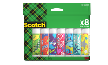 Scotch® permanente lijmstick, 8 g, 8 sticks/pak, 30 pakken/doos | Pak (8 stuks)