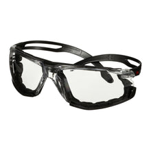 Lunettes de sécurité 3M™ SecureFit™ 500, branches noires, monture en mousse, revêtement antibuée/anti-rayures Scotchgard™ (K&N), lentilles transparentes, SF501SGAF-BLK-FM-EU, 20 par paquet | Paquet (1 pièce)